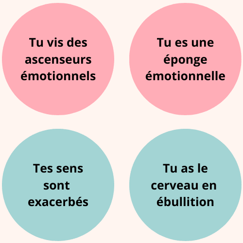 Les 4 grandes caractéristiques de l'hypersensibilité